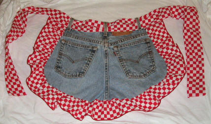 Blue Jean Apron